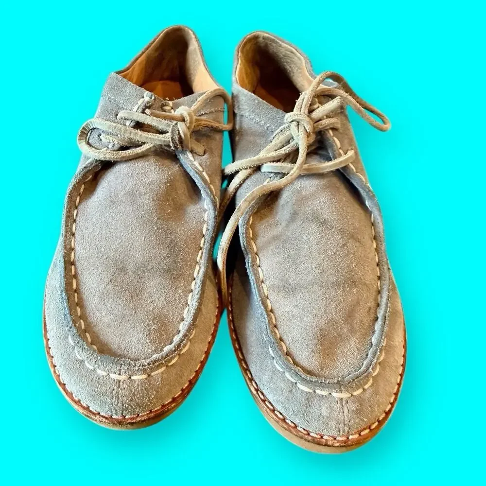 Seavees 10/61 Oxford shoes suede for women gray size 6